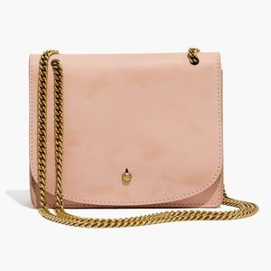 Madewell Chain Crossbody Light Pink